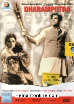 Dharamputra-1961 DVD Shashi Kapoor, Mala Sinha, Nirupa Roy, Rehman, Manmohan Krishna, Tabassum, Deven Verma