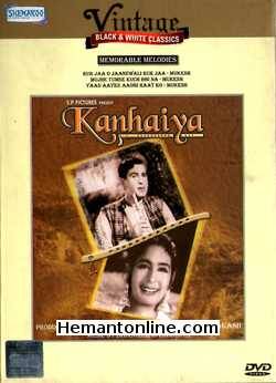 Kanhaiya DVD-1959  Raj Kapoor, Nutan, Lalita Pawar, Madan Puri, Om Prakash