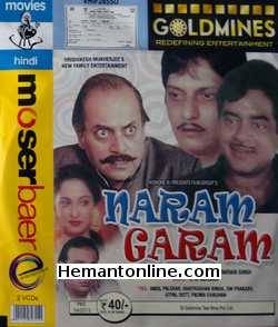 Naram Garam VCD-1981  Amol Palekar, Swaroop Sampat, Utpal Dutt, A. K. Hangal, Kiran Vairale, Padma Chauhan, T. P. Jain, Sunder, Shatrughan Sinha, Om Prakash, Dina