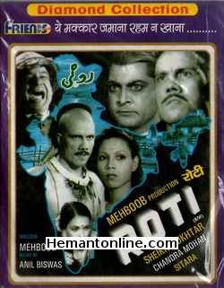 Roti 1942 VCD Sheikh Mukhtar, Chandra Mohan, Sitara