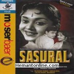 Sasural-1961 VCD Rajendra Kumar, Saroja Devi, Lalita Pawar, Mehmood
