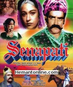 Senapati VCD-1961  Prithviraj Kapoor, Nalini Jaywant, K. N. Singh, Tiwari, Helen, Durga Khote