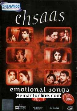 Ehsaas Emotional Songs Vol 1-Songs DVD 