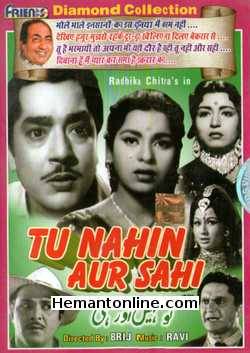 Tu Nahin Aur Sahi 1960 DVD Pradeep Kumar, Kum Kum, Nishi, Minoo Mumtaz, Dinshaw Kundan, Helen, Anwar Hussain
