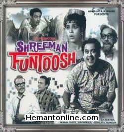 Shreeman Funtoosh-1965 DVD Kishore Kumar, Harindranath Chattopadhyay, S. K. Shyam, Jeevankala, Mohan Choti, Ashalata, Baby Yasmin