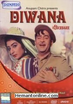 Diwana-1967 DVD Raj Kapoor, Saira Banu, Lalita Pawar, Kamal Kapoor, Ravindra Kapoor, Ulhas, Hiralal, Salim, Kanhaiyalal