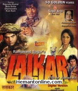 Lalkaar-1972 VCD Rajendra Kumar, Mala Sinha, Dharmendra, Kum Kum