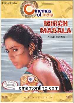 Mirch Masala DVD-1987  Smita Patil, Naseeruddin Shah, Raj Babbar, Om Puri, Deepti Naval, Supriya Pathak, Suresh Oberoi, Deena Pathak