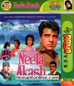 Neela Aakash-1965 VCD Dharmendra, Mala Sinha, Mehmood, Shashikala, Madan Puri