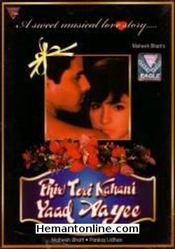 Phir Teri Kahani Yaad Aayee-1993 DVD Rahul Roy, Pooja Bhatt, Pooja Bedi, Avtar Gill, Javed Khan