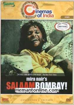 Salaam Bombay DVD-1989  Nana Patekar, Aneeta Kanwar, Raghubir Yadav, Shafiq Syed, Hansa Vithal, Irrfan Khan