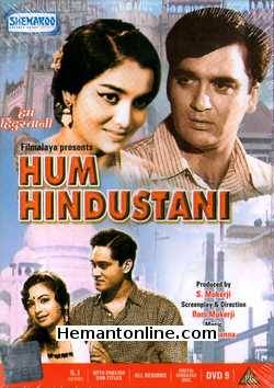 Hum Hindustani 1960 DVD Sunil Dutt, Asha Parekh, Joy Mukerji, Helen, Shyam Chatterji