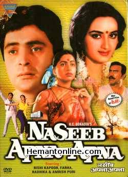Naseeb Apna Apna DVD-1986  Rishi Kapoor, Farha, Radhika, Amrish Puri