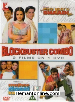 Mere Yaar Ki Shaadi Hai-Mujhse Dosti Karoge-2 in 1 DVD 