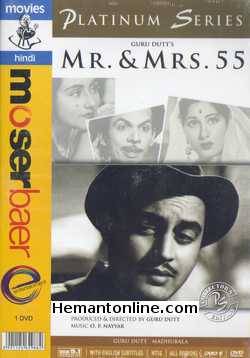 Mr and Mrs 55-1955 DVD Guru Dutt, Madhubala, Lalita Pawar
