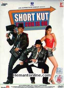 Short Kut The Con Is On DVD-2009  Akshaye Khanna, Arshad Warsi, Amrita Rao