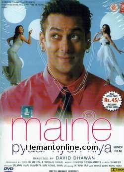 Maine Pyar Kyun Kiya DVD-2005  Salman Khan, Katrina Kaif, Sohail Khan, Sushmita Sen, Arshad Warsi, Rajpal Yadav