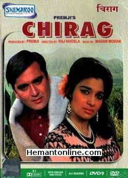 Chirag 1969 DVD Sunil Dutt, Asha Parekh, Om Prakash, Lalita Pawar, Kanhaiyalal, Mukri, Sulochana, Dulari