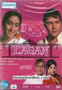 Lagan DVD-1971  Ajay Sahni (Parikshit Sahni), Nutan, Prem Chopa, Farida Jalal