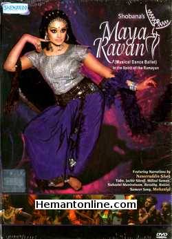 Maya Ravan-Live Concert DVD-2009  Shobana Narrations By Naseeruddin Shah, Tabu, Jackie Shroff, Milind Soman, Suhasini Maniratnam, Revathy, Rohini, Sameer Soni, Mohanlal
