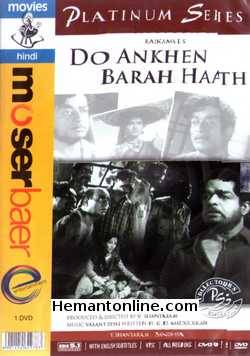 Do Aankhen Barah Haath 1957 DVD V. Shantaram, Sandhya, Ulhas, B. M. Vyas, Baburao Pendharkar