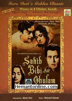 Sahib Bibi Aur Ghulam DVD-1962  Guru Dutt, Meena Kumari, Waheeda Rehman, Rehman