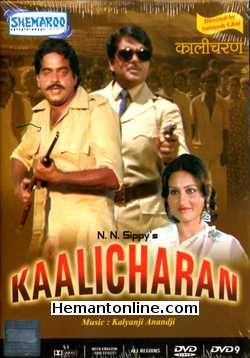 Kaalicharan DVD-1976  Shatrughan Sinha, Reena Roy, Prem Nath, Ajit, David, Danny Denzongpa, Helen, Madan Puri, Krishan Dhawan, Leela Mishra, Dinesh Thakur, Sailesh Kumar, Alka
