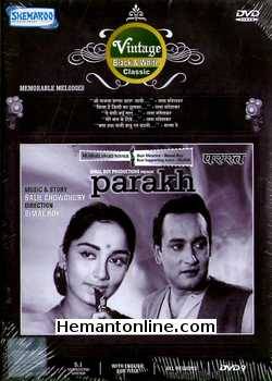 Parakh-1960 VCD Sadhana, Basant Choudhury, Motilal, Nasir Hussain, Durga Khote, Jayant, Asit Sen, Mumtaz Begum, Leela Chintis, Praveen Paul, Mehar Banu, Nishi, Kanhaiyalal, Rashid