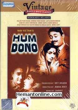 Hum Dono DVD-1961  Dev Anand, Nanda, Sadhana, Lalita Pawar, Gajanan Jagirdar, Rashid Khan, Bhagwan Sinha, Jagdish Raj, Leela Chitnis