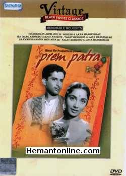 Prem Patra DVD-1962  Shashi Kapoor, Sadhana, Chand Usmani, Seema Deo, Rajendra Nath, Keshto Mukherjee