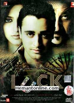 Luck DVD-2009  Sanjay Dutt, Imran Khan, Introducing Shruti Hassan, Mithun Chakraborty, Danny Denzongpa, Ravi Kishan, Chitrashi Rawat, Rati Agnihotri, Roopa Ganguly, Snita Mahey