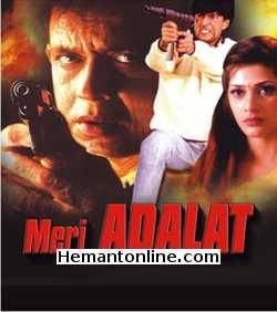 Meri Adalat-2001 VCD Mithun Chakraborty, Suvarna, Vishal Bakshi, Prem Chopra, Raza Murad, Deepak Shirke, Anil Nagrath, Dinesh Hingoo, Rakesh Bedi, Shakti Kapoor