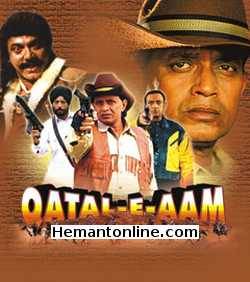 Qatal E Aam-2005 VCD Mithun Chakraborty, Gulshan Grover, Mushtaq Khan, Vishwajeet Pradhan, Laxmikant Berde, Ishrat Ali, Pinky Chinoy, Renuka, Shakti Kapoor
