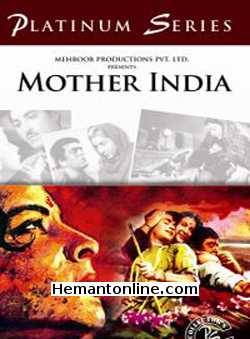 Mother India DVD-1957  Sunil Dutt, Nargis, Rajendra Kumar, Raj Kumar, Kanhaiyalal, Jilloo Maa, Kumkum, Mukri, Sheela Naik