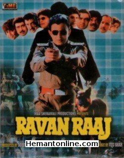 Ravan Raaj-1995 VCD Mithun Chakraborty, Madhoo, Aditya Pancholi, Paresh Rawal, Harish, Shakti Kapoor