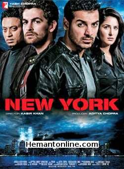 New York-2009 Blu Ray John Abraham, Katrina Kaif, Neil Nitin Mukesh, Irfan Khan, Rizwan Alvi, Samrat Chakrabarty, Obaid Kadwani