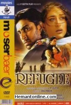 Refugee-2000 DVD Introducing Abhishek Bachchan, Introducing Kareena Kapoor, Jackie Shroff, Sunil Shetty, Anupam Kher