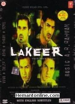 Lakeer-2004 DVD Sunny Deol, Suil Shetty, Sohail Khan, John Abraham, Nauheed Cyrusi, Apurva Agnihotri, Vrajesh Hirjee, Hemant Birje, Raj Zutshi, Razzak Khan