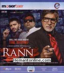 Rann Blu Ray-2010  Amitabh Bachchan, Ritesh Deshmukh, Suchitra Krishnamoorthi, Rajpal Yadav, Paresh Rawal, Mohnish Bahl, Neetu Chandra, Rajat Kapoor, Sudeep, Gul Panag