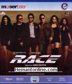 Race Blu Ray-2008  Saif Ali Khan, Anil Kapoor, Akshay Khanna, Bipasha Basu, Katrina Kaif, Sameera Reddy