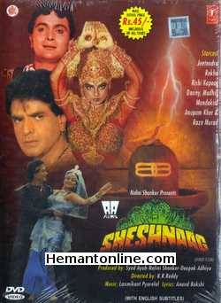Sheshnaag DVD-1990  Jeetendra, Rekha, Rishi Kapoor, Danny, Madhavi, Mandakini, Anupam Kher, Raza Murad