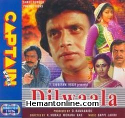 Dilwala-1986 VCD Mithun Chakraborty, Meenakshi Sheshadri, Smita Patil, Kader Khan, Shakti Kapoor, Pran
