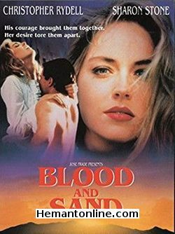 Mehakta Jism-Blood And Sand-Hindi-1989 DVD Christopher Rydell, Sharon Stone, Ana Torrent, Albert Vidal, Guillermo Montesinos, Simon Andrue