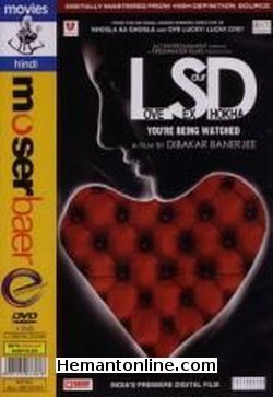 Love Sex Aur Dhoka-LSD-2010 DVD Anshuman Jha, Shruti, Raj Kumar Yadav, Neha Chauhan, Arya Devdutta, Herry Tangri, Amit Sial