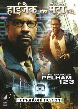 Metro 123-The Taking of Pehlam 123-Hindi-2009 DVD Denzel Washington, John Travolta, John Turturro, Luis Guzman, Michael Rispoli, James Gandolfini