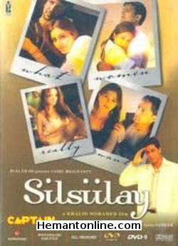 Silsilay-2005 DVD Tabu, Rahul Bose, Bhumika Chawla, Riya Sen, Jimmy Shergill, Ashmit Patel, Kay Kay Menon, Celina Jaitley, Natassha, Divya Dutta, Priya Badlani, Rakesh
