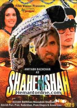 Shahenshah DVD-1988  Amitabh Bachchan, Meenakshi Sheshadri, Amrish Puri, Pran, Kader Khan, Prem Chopra, Aruna Irani