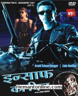 Terminator 2-Judgement Day-Hindi-1991 DVD Arnold Schwarzenegger, Linda Hamilton, Robert Patrick