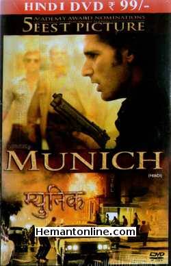 Munich DVD-2005 -Hindi Eric Bana, Daniel Craig, Ciaran Hinds, Mathieu Kassovitz, Hanns Zischler, Geoffrey Rush