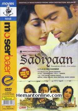 Sadiyaan-2010 DVD Introducing Luv Sinha, Ferena Wazir, Rekha, Hema Malini, Rishi Kapoor, Javed Sheikh